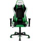 DRIFT DR175 Silla para videojuegos universal Asiento acolchado Negro, Verde, Blanco